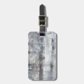 Zeitgenössische graue Malerei Gepäckanhänger (Vorderseite vertikal)