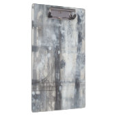 Zeitgenössische graue Malerei Klemmbrett (Rechts)