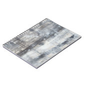 Zeitgenössische graue Malerei Notizblock (Linke Seite)