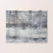 Zeitgenössische graue Malerei Puzzle (Horizontal)