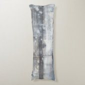 Zeitgenössische graue Malerei Seitenschläferkissen (Vorderseite Vertikal)