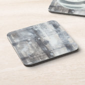 Zeitgenössische graue Malerei Untersetzer (Linke Seite)