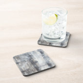 Zeitgenössische graue Malerei Untersetzer (Rechte Seite)