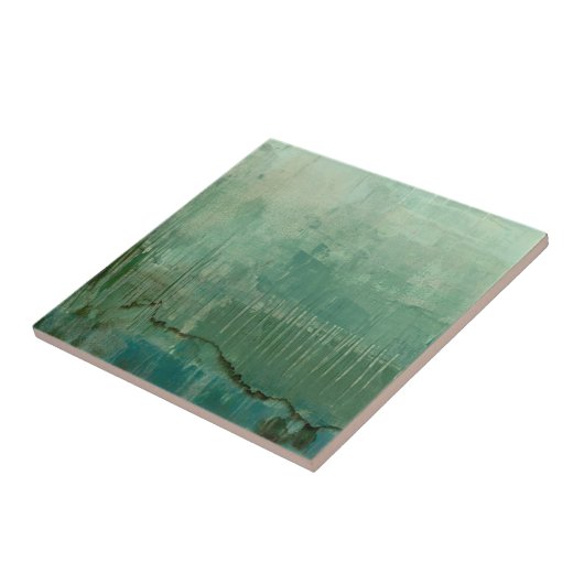 Zeitgenössische grüne Farbe Fliese (Seite)