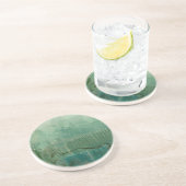 Zeitgenössische grüne Farbe Getränkeuntersetzer (Seite)