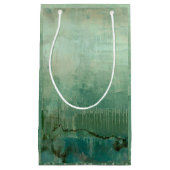 Zeitgenössische grüne Farbe Kleine Geschenktüte (Vorderseite)