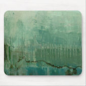 Zeitgenössische grüne Farbe Mousepad (Vorne)