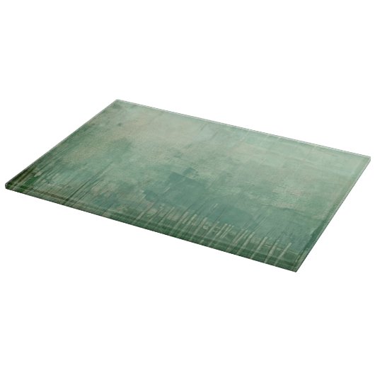 Zeitgenössische grüne Farbe Schneidebrett (Ecke)