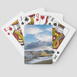 Zeitgenössische Häuser Spielkarten