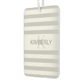 Zeitgenössische Imitate Silver Ombre Streifen & Gr Autolufterfrischer (Links)