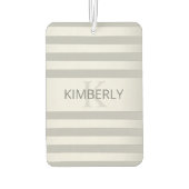 Zeitgenössische Imitate Silver Ombre Streifen & Gr Autolufterfrischer (Rückseite)