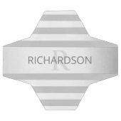 Zeitgenössische Imitate Silver Ombre Streifen & Gr Fußball (Flach)