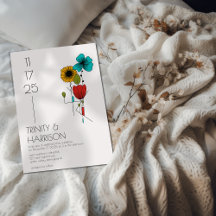 Zeitgenössische Jugendstil-Hochzeit