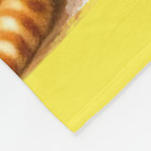 Zeitgenössische Katzen Fleece Blanket (Ecke)