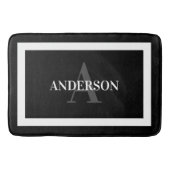 Zeitgenössische koloniale Grenzmatte Badematte (Vorderseite)