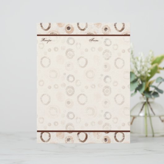 Zeitgenössische Kreise Hochzeitsgeschenkseiten (Stehend Vorderseite)