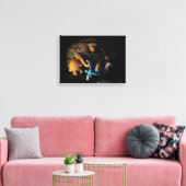 Zeitgenössische Krippe 22,26 x 16,00 Leinwand (Insitu (Wohnzimmer))