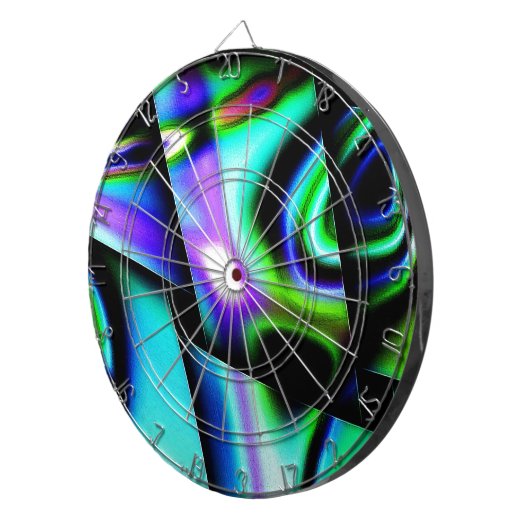 Zeitgenössische Kunst Dartscheibe (Vorderseite rechts)