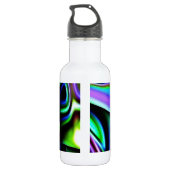 Zeitgenössische Kunst Edelstahlflasche (Rückseite)