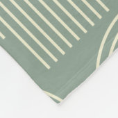 Zeitgenössische Kunst in Zeitgenössischer Kunst Fleecedecke (Ecke)