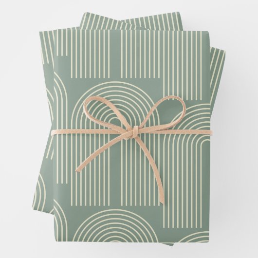 Zeitgenössische Kunst in Zeitgenössischer Kunst Geschenkpapier Set (Beispiel)