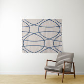 Zeitgenössische Kurven Abstraktes Design Wandteppich (Beispiel (Horizontal))