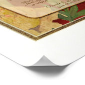 Zeitgenössische Liebe Kapitel 1 Korinther 13 Poster (Ecke)