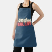 Zeitgenössische London Neon Lights Typografie Schürze (InSitu)