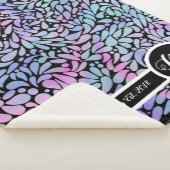 Zeitgenössische Meerjungblätter Sherpadecke (3/4)