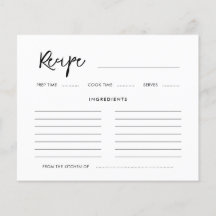 Zeitgenössische moderne Brautparty-Rezeptur