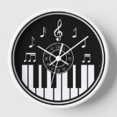 Zeitgenössische Musik themenorientiert Uhr (Vorderseite)