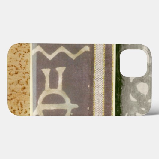 Zeitgenössische Mustermalerei Case-Mate iPhone Hülle (Rückseite (Horizontal))