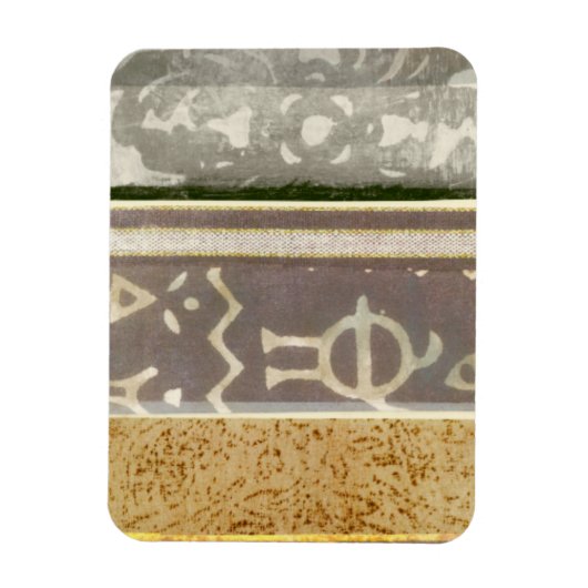 Zeitgenössische Mustermalerei Magnet (Vertikal)