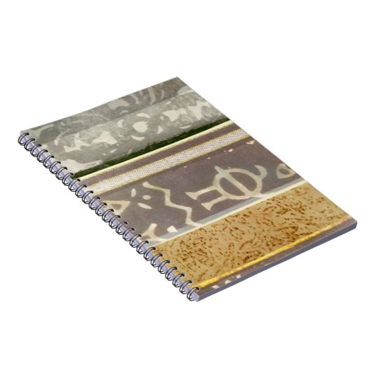 Zeitgenössische Mustermalerei Notizblock (Rechte Seite)