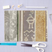 Zeitgenössische Mustermalerei Seidenpapier (Handwerk)