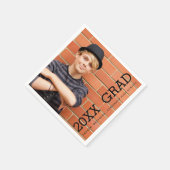 Zeitgenössische Partei für den Hochschulabschluss  Serviette (Ecke)