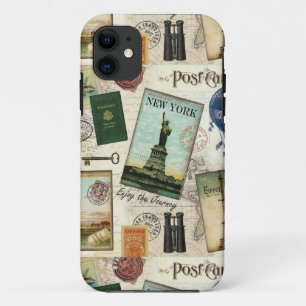 zeitgenössische Reiserollage Case-Mate iPhone Hülle