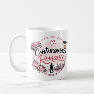 Zeitgenössische Romantik-Genre-Liebhaber Kaffeetasse