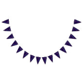 Zeitgenössische rote weiße Feuerwerke auf Blue Wimpelkette (Alle)