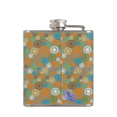 Zeitgenössische Schädel Flachmann (Rückseite)