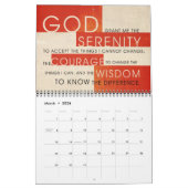 Zeitgenössische Schrifts-Grafik-Sammlung 2010 Kalender (Mär 2026)