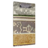 Zeitgenössische Stammes- Muster-Malerei Klemmbrett (Rechts)