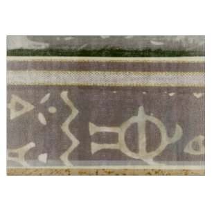 Zeitgenössische Stammes- Muster-Malerei Schneidebrett