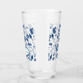 Zeitgenössische Toilvögel & Florals Glas (Links)