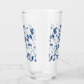 Zeitgenössische Toilvögel & Florals Glas (Rechts)