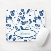 Zeitgenössische Toilvögel & Florals Mousepad (Mit Mouse)