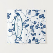 Zeitgenössische Toilvögel & Florals Wandteppich (Vorderseite (Horizontal))