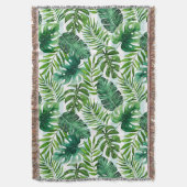 Zeitgenössische tropische Blätter für Wasserfarben Decke (Vorderseite Vertikal)