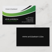 Zeitgenössische Visitenkarte (Vorne/Hinten)