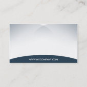 Zeitgenössische Visitenkarte (Rückseite)